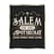 Stupell Industries Salem Apothecary Vintage Sign Framed Floater Canvas Wall Art